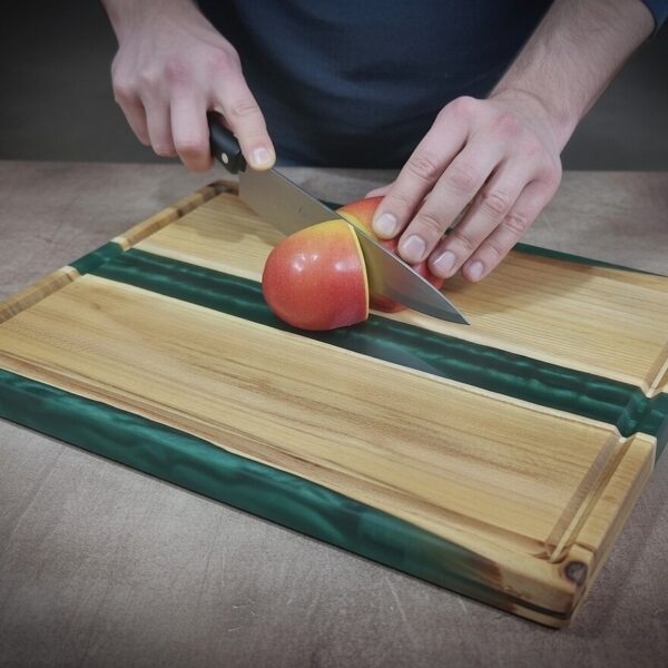 Akácfa Vágódeszka/Tálaló - zöld